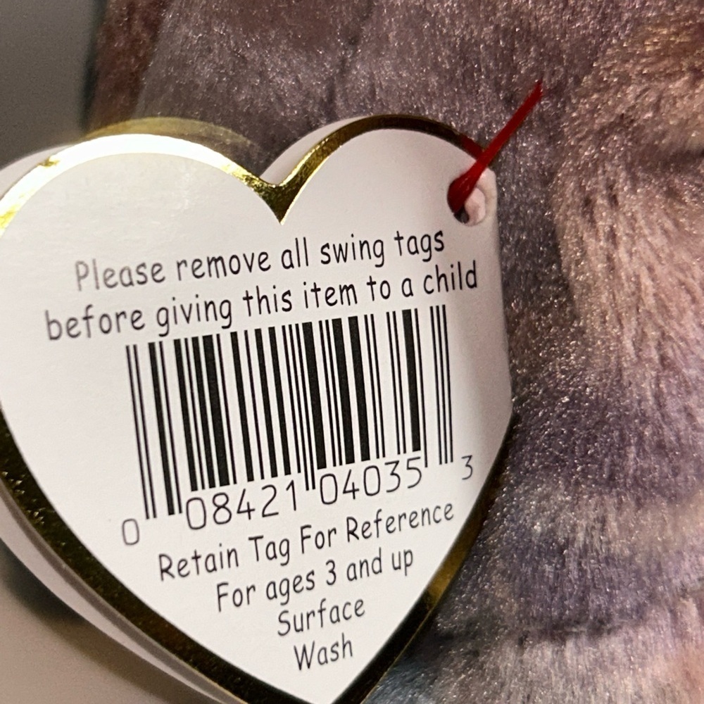 Beanie Baby tie dye Batty - Picture 6 of 9